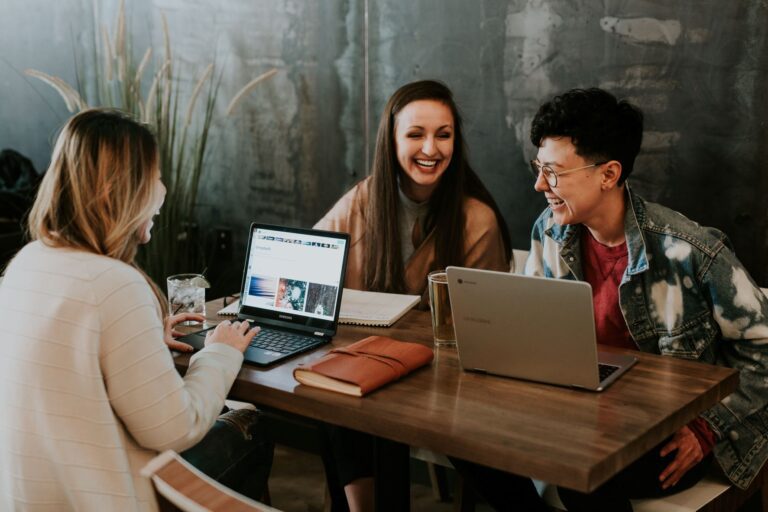 study online friends learning