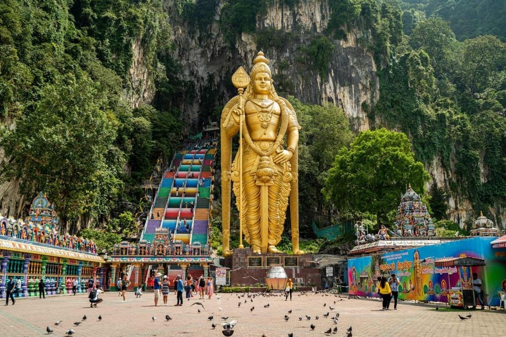 the entrance of the batu caves in kuala lumpur-Universiti Putra Malaysia