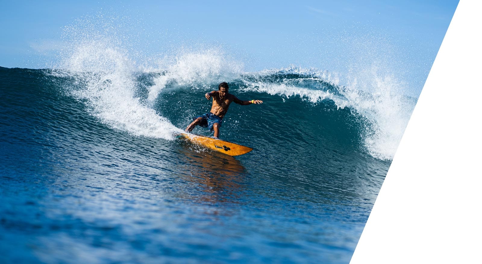 Local surfer in Bali