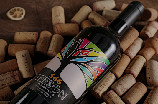 The brand LEESON red wine of Yuncang Win